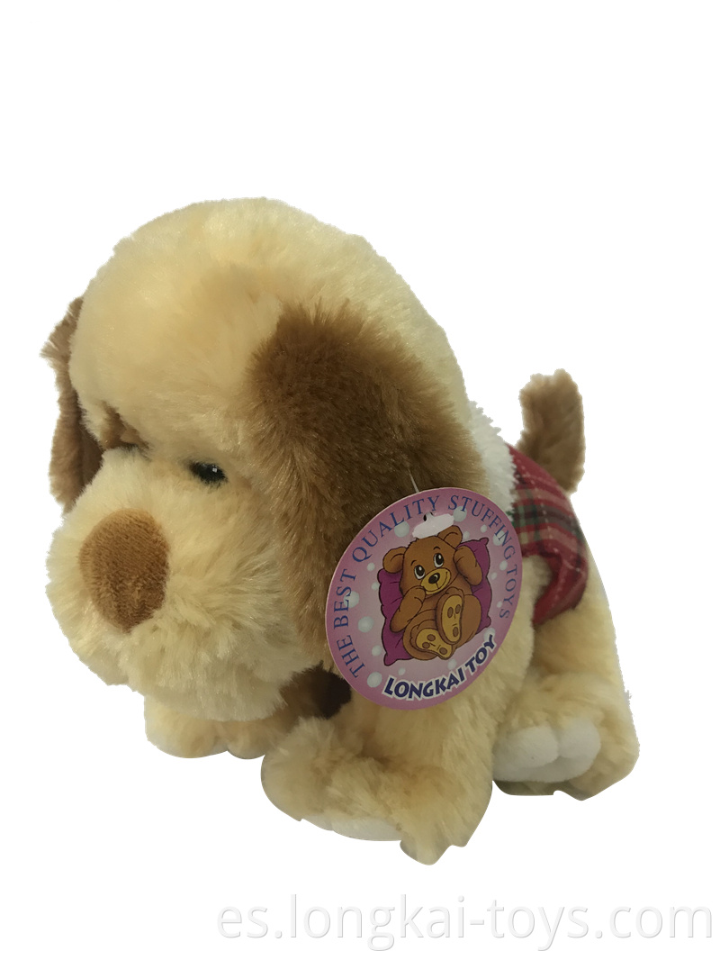 Beige Plush Dog